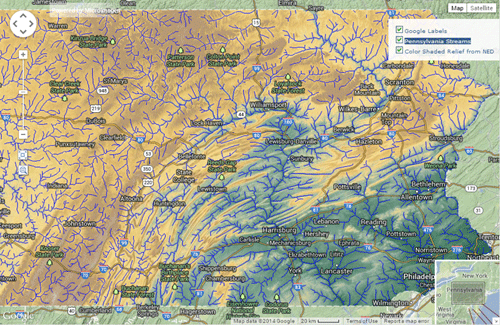 paStream geomashup